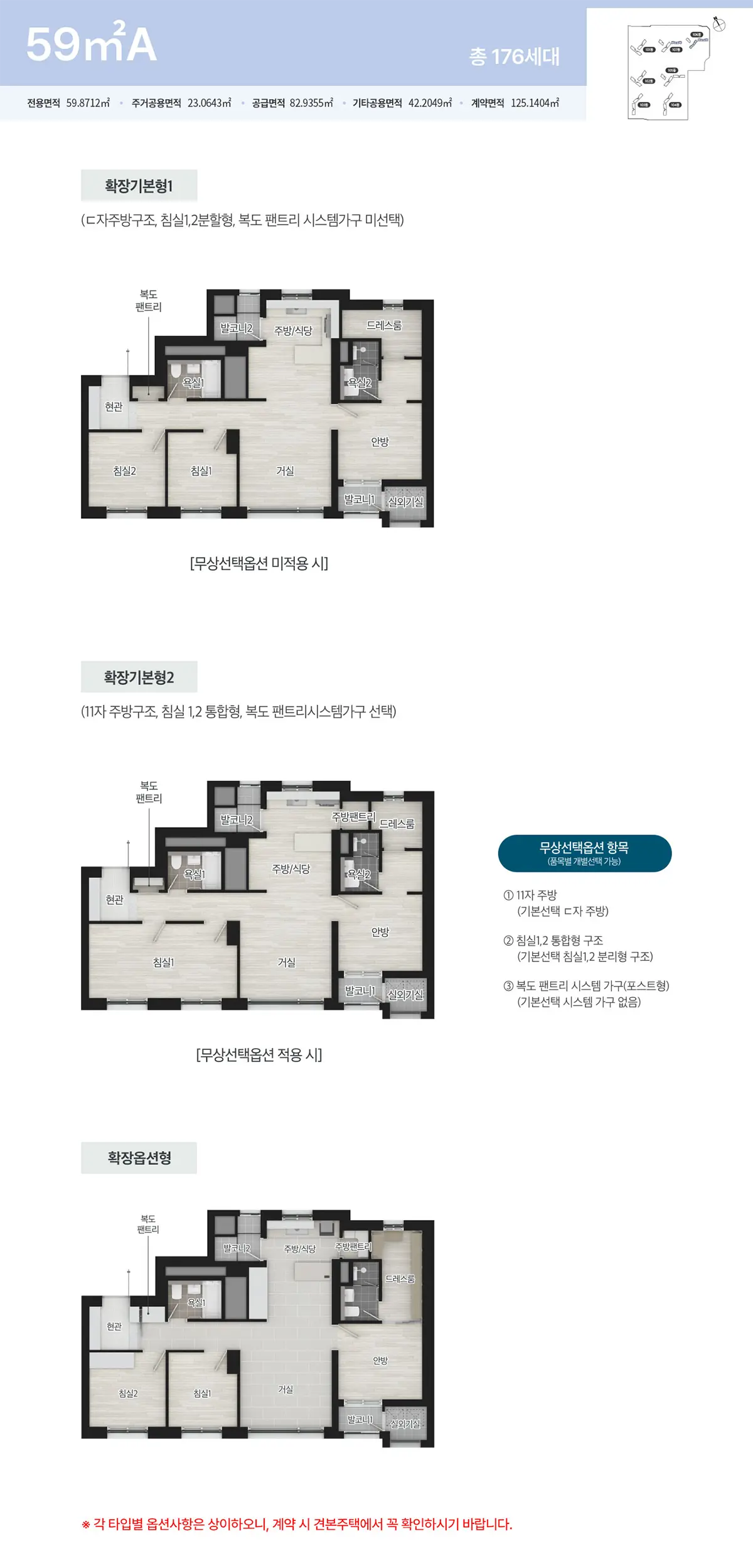 브레인시티 한신더휴 59a타입