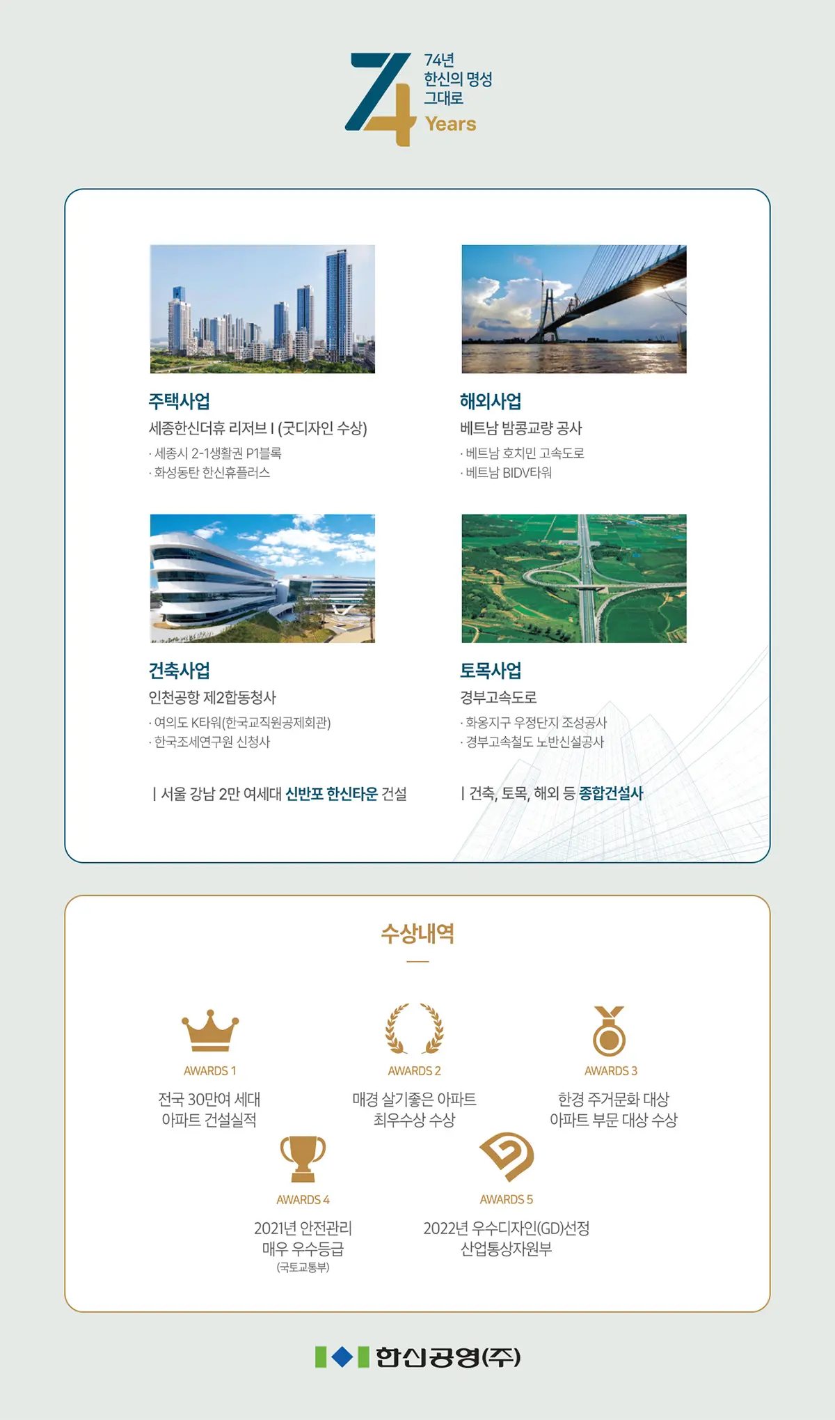 시공사 한신공영 소개